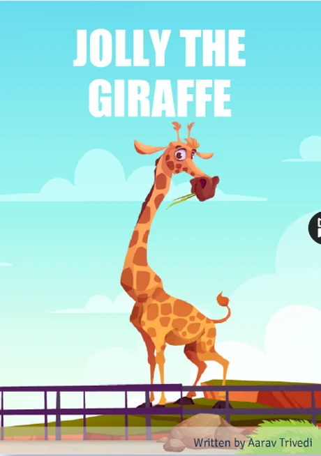 Book cover: Jolly the Giraffe by Aarav Trivedi